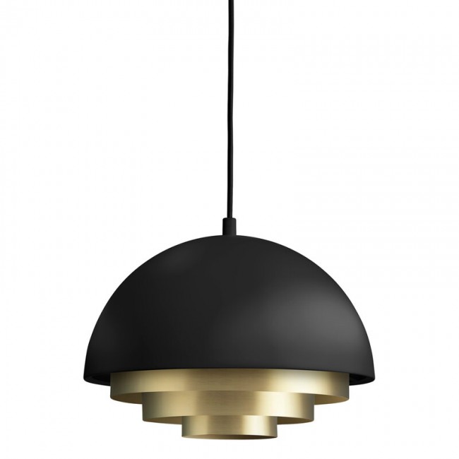 WARM NORDIC 웜 노르딕 Milieu Colour Mini 펜던트 매트 블랙 - 브라스 WA4410047