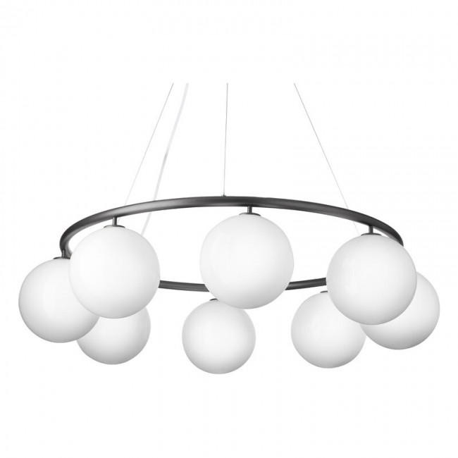 NUURA 누라 Miira 8 circular 펜던트 rock grey - 오팔 화이트 NU2032010