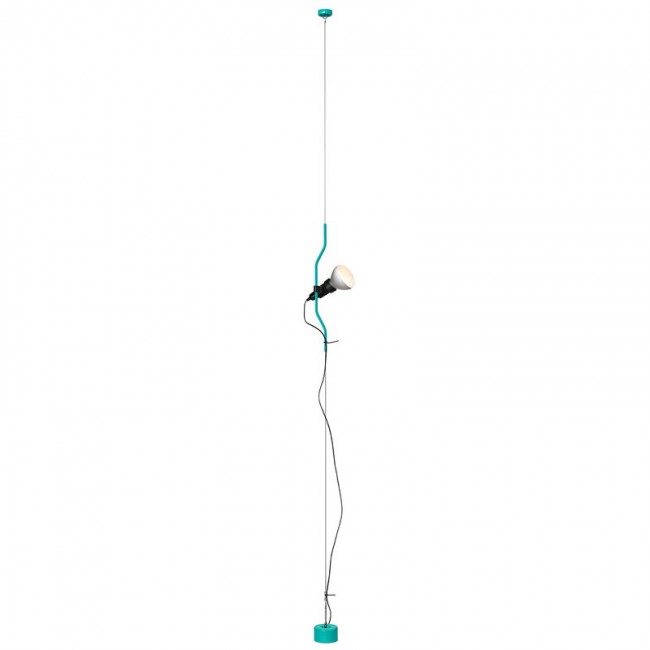 FLOS Parentesi 50 스탠드조명 플로어스탠드 터쿼이즈 디머블/디밍 Flos Parentesi 50 floor lamp  turquoise  dimmable 05954