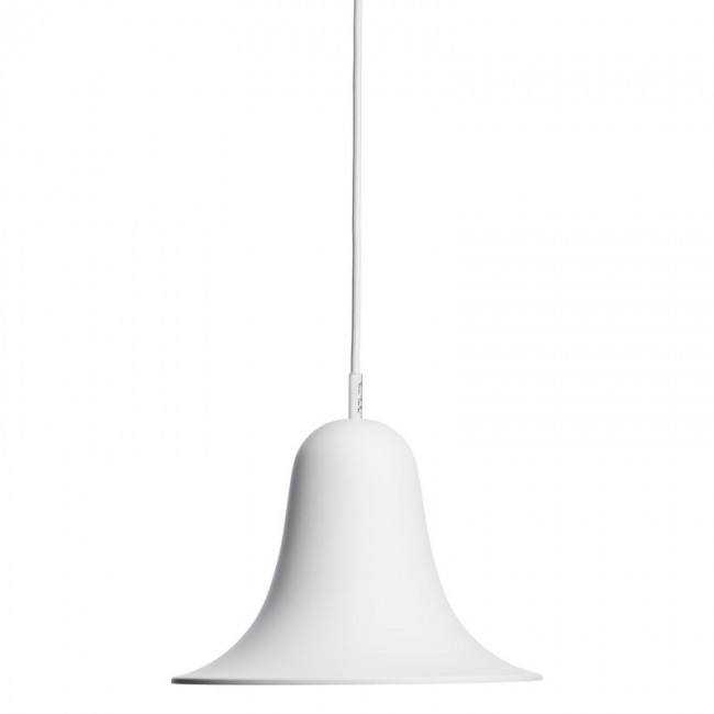 VERPAN 팬탑 펜던트 23 cm 매트 화이트 Verpan Pantop pendant 23 cm  matt white 05929