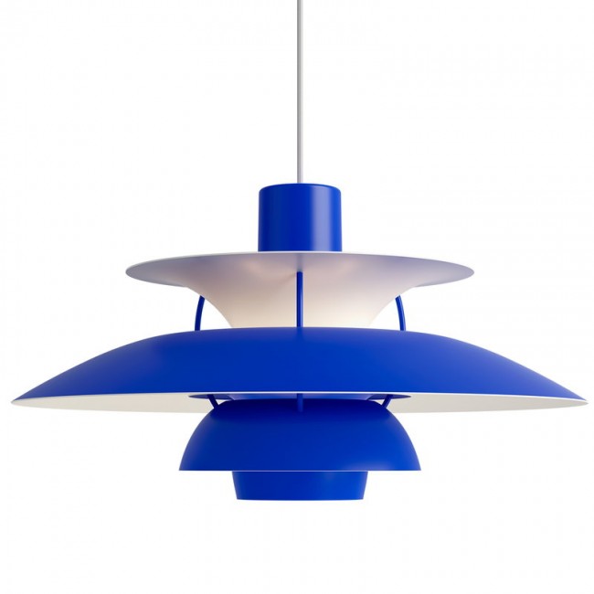 LOUIS POULSEN PH 5 모노크롬 펜던트 블루 Louis Poulsen PH 5 Monochrome pendant  blue 05903