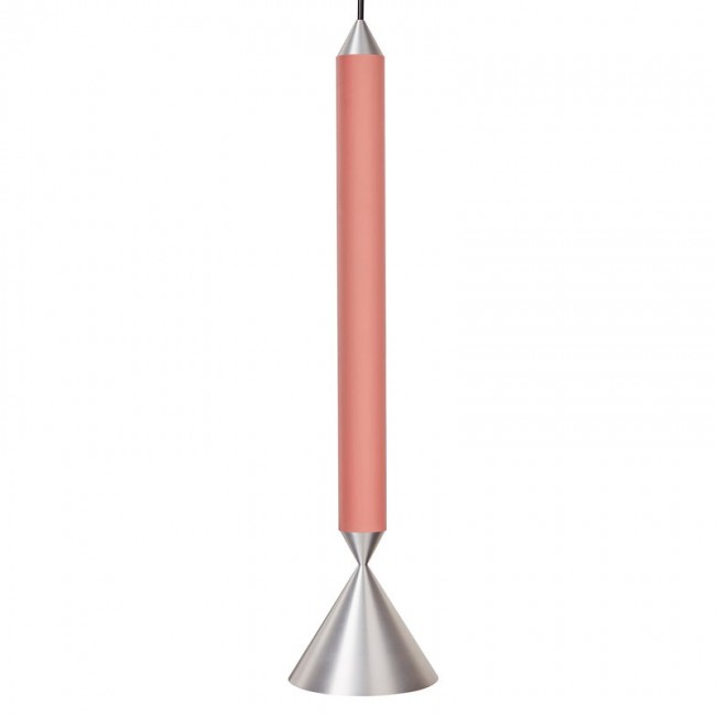 PHOLC 폴크 Apollo 39 펜던트 coral 핑크 - polished aluminium PH392114AL