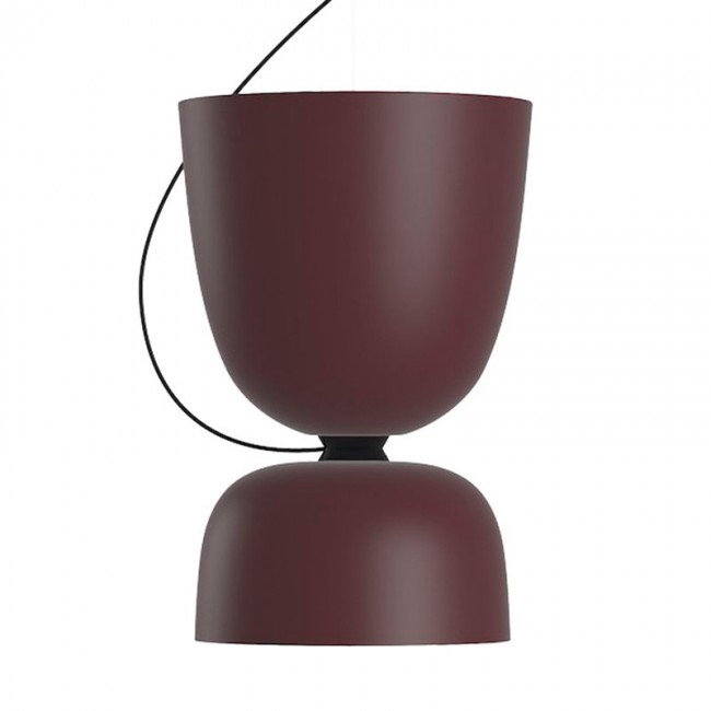 Hem Alphabeta Uno 펜던트 블랙 red HE20057