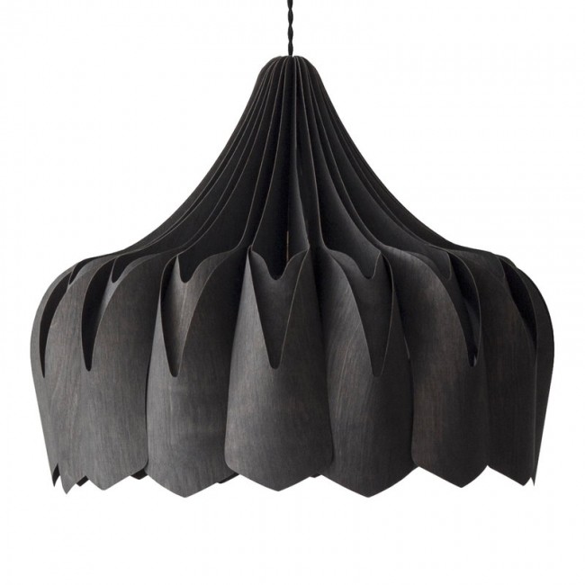 Showroom Finland Pioni 펜던트 라지 블랙 SFPL5203