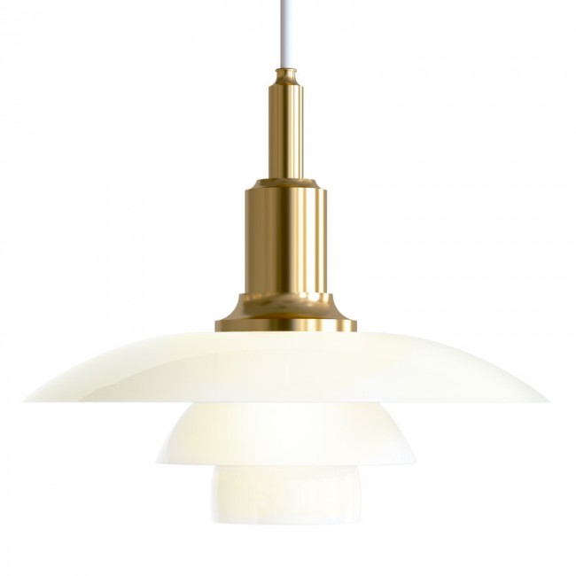 LOUIS POULSEN PH 3/2 펜던트 램프 메탈리시드 브라스 Louis Poulsen PH 3/2 pendant  metallised brass 05764