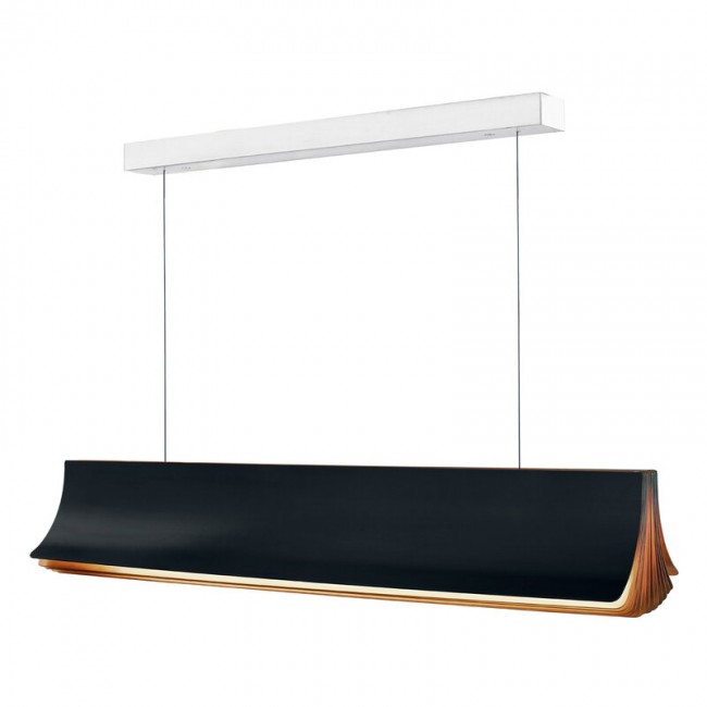 DCWU00E9DITIONS Respiro 900 서스펜션/펜던트 조명/식탁등 블랙 - 골드 DCWu00e9ditions Respiro 900 pendant lamp  black - gold 05649