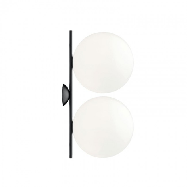 FLOS IC C/W2 더블 WALL/천장등/실링 조명 블랙 Flos IC C/W2 Double wall/ceiling lamp  black 05582