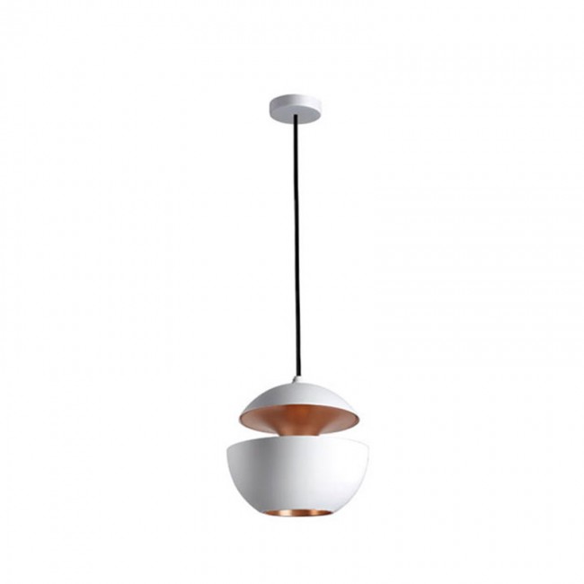 DCWU00E9DITIONS 히어 컴즈 더 썬 175 펜던트 화이트 - 코퍼 DCWu00e9ditions Here Comes The Sun 175 pendant  white - copper 05540