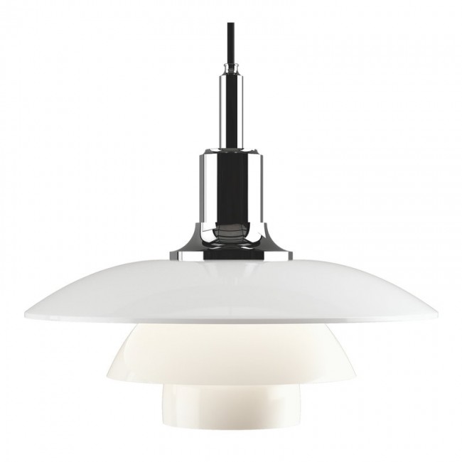 LOUIS POULSEN PH 3 1/2 - 3 펜던트 크롬 접시D Louis Poulsen PH 3 1/2 - 3 pendant  chrome plated 05509