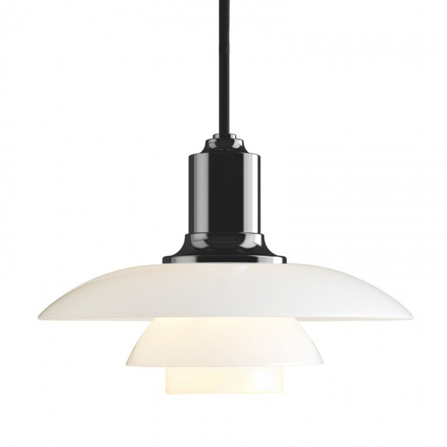 LOUIS POULSEN PH 2/1 펜던트 램프 메탈리시드 블랙 Louis Poulsen PH 2/1 pendant  metallised black 05508