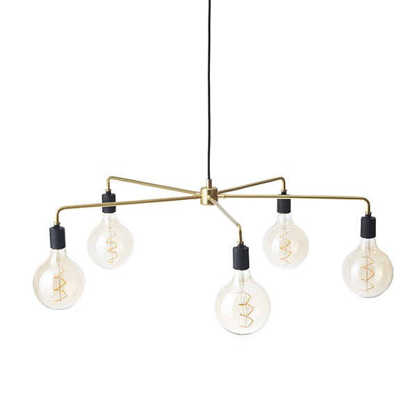 MENU Tribeca Chambers 76 샹들리에 브라스 MENU Tribeca Chambers 76 chandelier  brass 05436