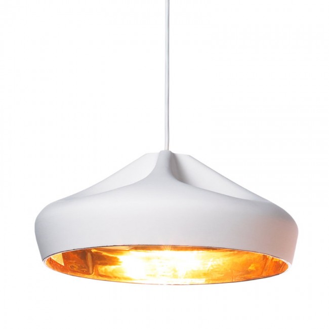 MARSET Pleat Box 36 펜던트 화이트 - 골드 Marset Pleat Box 36 pendant  white - gold 05389