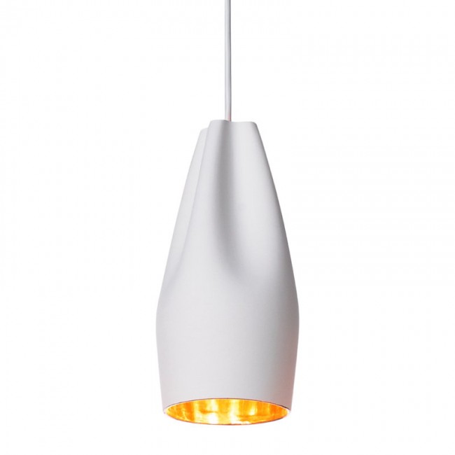 MARSET Pleat Box 13 펜던트 화이트 - 골드 Marset Pleat Box 13 pendant  white - gold 05385