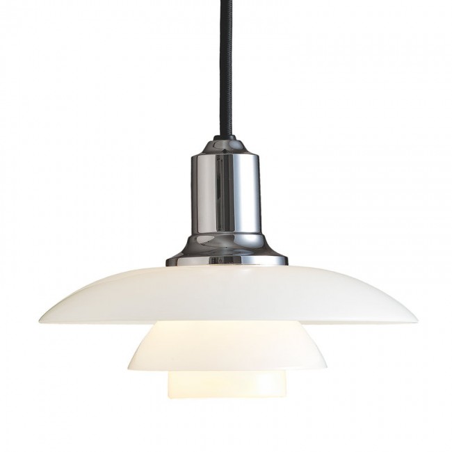 LOUIS POULSEN PH 2/1 펜던트 램프 크롬 접시D Louis Poulsen PH 2/1 pendant  chrome plated 05373