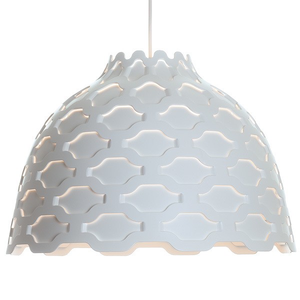 LOUIS POULSEN LC 셔터스 펜던트 화이트 Louis Poulsen LC Shutters pendant  white 05291