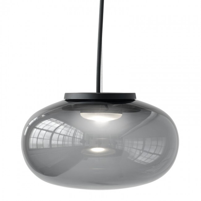 NEW WORKS 뉴 웍스 Karl-Johan 펜던트 23 cm 스모크 글라스 NW20331
