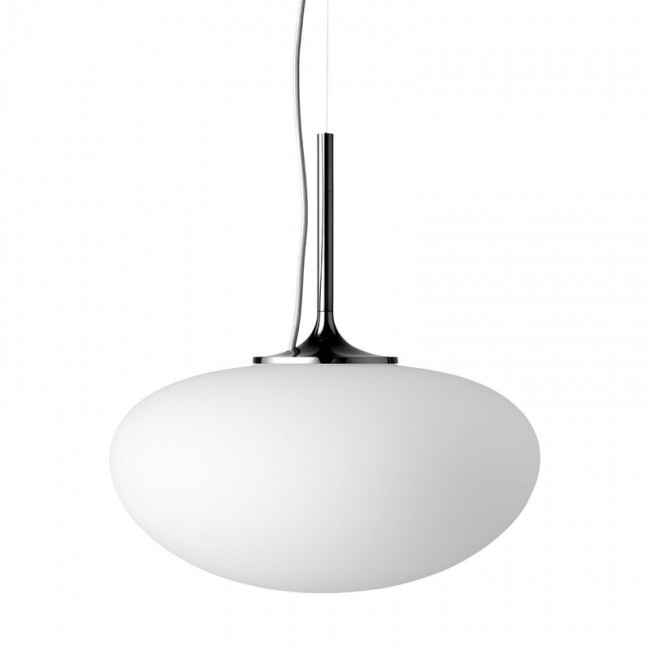 GUBI 구비 Stemlite 펜던트 38 cm 블랙 크롬 GB10060064
