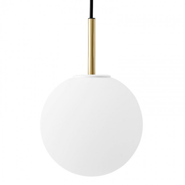 MENU TR Bulb 펜던트 브러시 브라스 - matte 오팔 MENU TR Bulb pendant  brushed brass - matte opal 05014