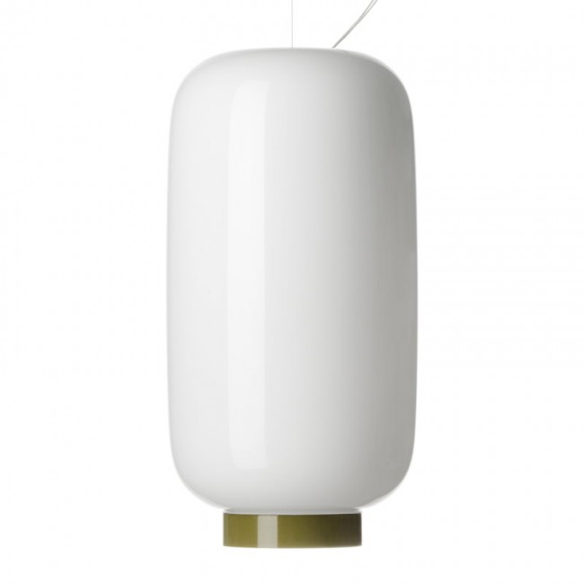 FOSCARINI 포스카리니 Chouchin Reverse 2 펜던트 화이트 - 그린 FC210072E-04