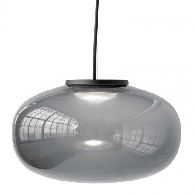 NEW WORKS 뉴 웍스 Karl-Johan 펜던트 40 cm 스모크 글라스 NW20341