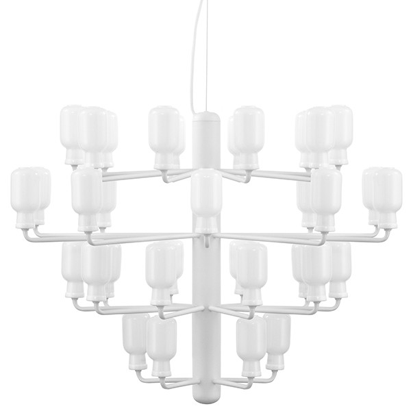 NORMANN COPENHAGEN 노만코펜하겐 앰프 샹들리에 라지 화이트 NC502081