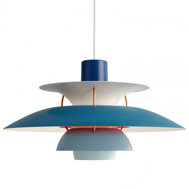 LOUIS POULSEN PH 5 펜던트 블루 Louis Poulsen PH 5 pendant  blue 04779