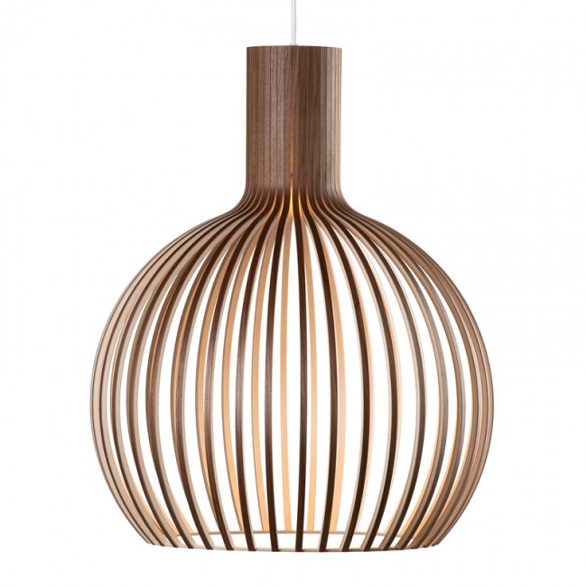 SECTO DESIGN 섹토 디자인 옥토 Small 4241 펜던트 walnut SD4241WN