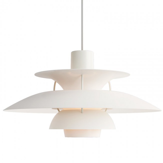 LOUIS POULSEN PH 5 모노크롬 펜던트 화이트 Louis Poulsen PH 5 Monochrome pendant  white 04741