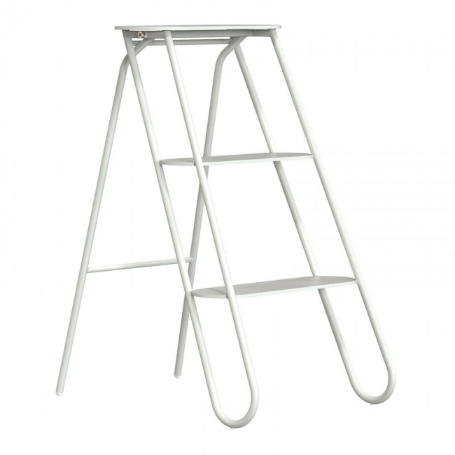 FROST 프로스트 Bukto step ladder 3-steps 화이트 FROU6200-W