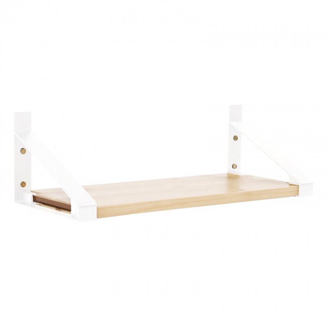Lundia Classic wall shelf 40 x 30 cm 화이트 - 네츄럴 LUA5727