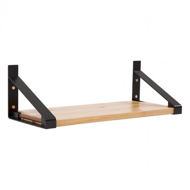 Lundia Classic shelf with bracket 40 x 30 cm 블랙 - brown LUA5731