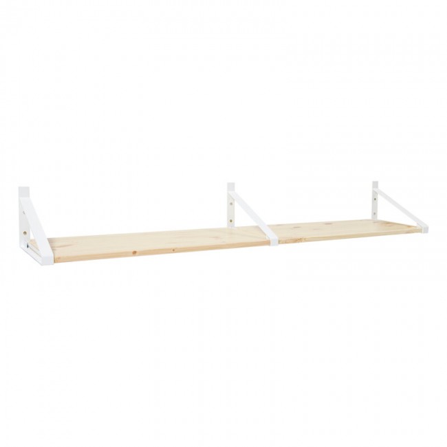 Lundia Classic wall shelf 2 pcs 화이트 - 네츄럴 LUA5698