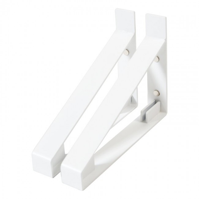 Lundia Classic wall shelf bracket 30 cm 2 pcs 화이트 LUA5738