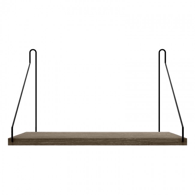FRAMA 프라마 D27 wall shelf 40 cm 다크 stained oak - 블랙 FR7034