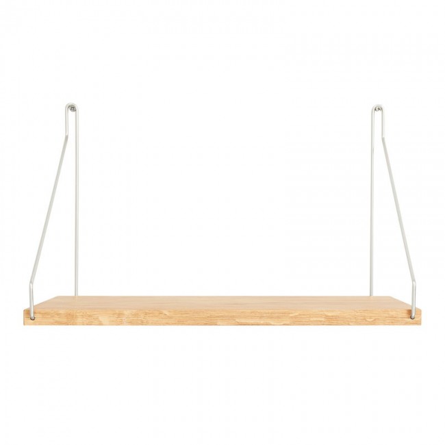 FRAMA 프라마 D27 wall shelf 40 cm oak - steel FR7090