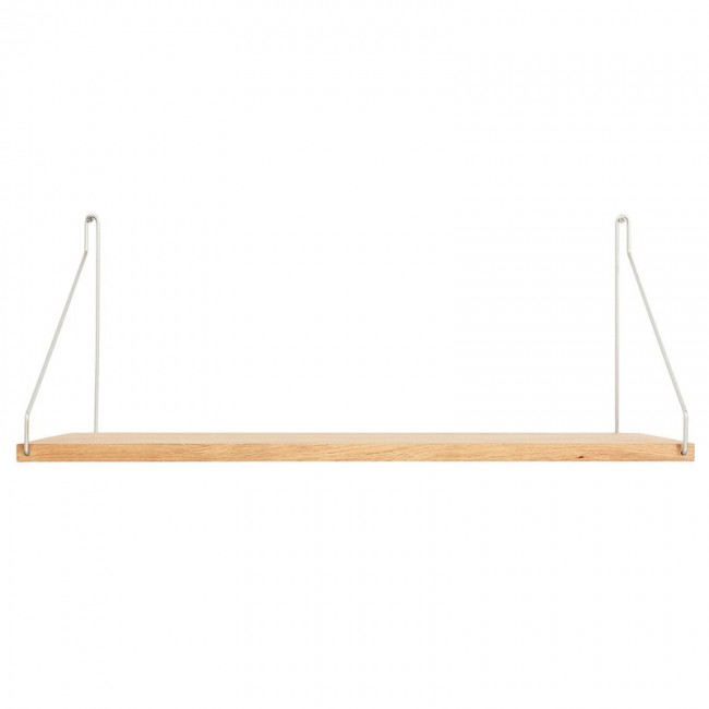 FRAMA 프라마 D27 wall shelf 60 cm oak - steel FR7093