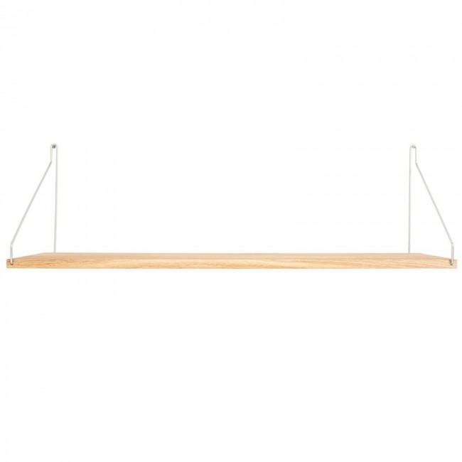 FRAMA 프라마 D27 wall shelf 80 cm oak - steel FR7096
