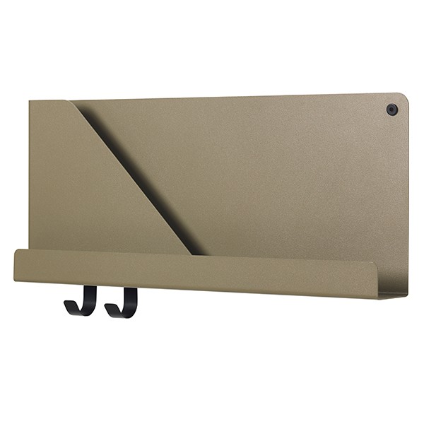 MUUTO 무토 Folded shelf olive small MU24009