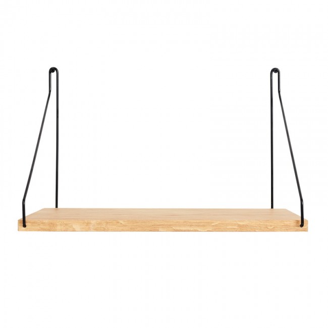 FRAMA 프라마 D27 wall shelf 40 cm oak - 블랙 FR7091