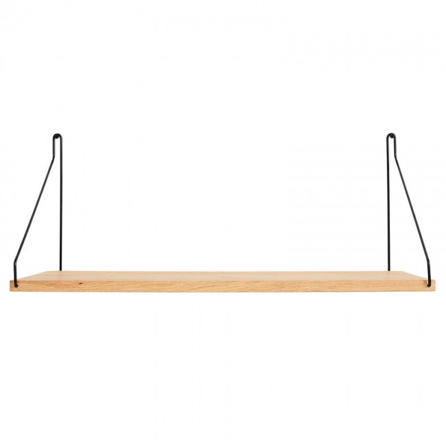 FRAMA 프라마 D27 wall shelf 60 cm oak - 블랙 FR7094