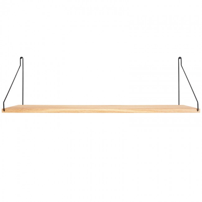 FRAMA 프라마 D27 wall shelf 80 cm oak - 블랙 FR7097