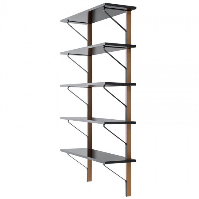ARTEK 카아리 월 쉘프 벽선반 REB 009 블랙 - oak Artek Kaari wall shelf REB 009  black - oak 04562