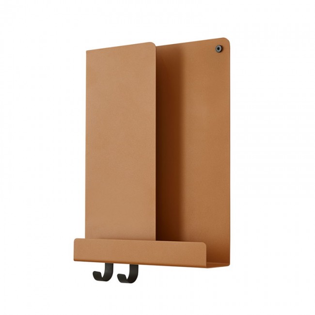 MUUTO 무토 Folded shelf burnt 오렌지 vertical MU24035