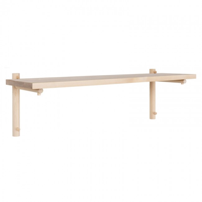 Verso Design Tikas wall shelf 24 x 80 cm birch VDWTS4-00