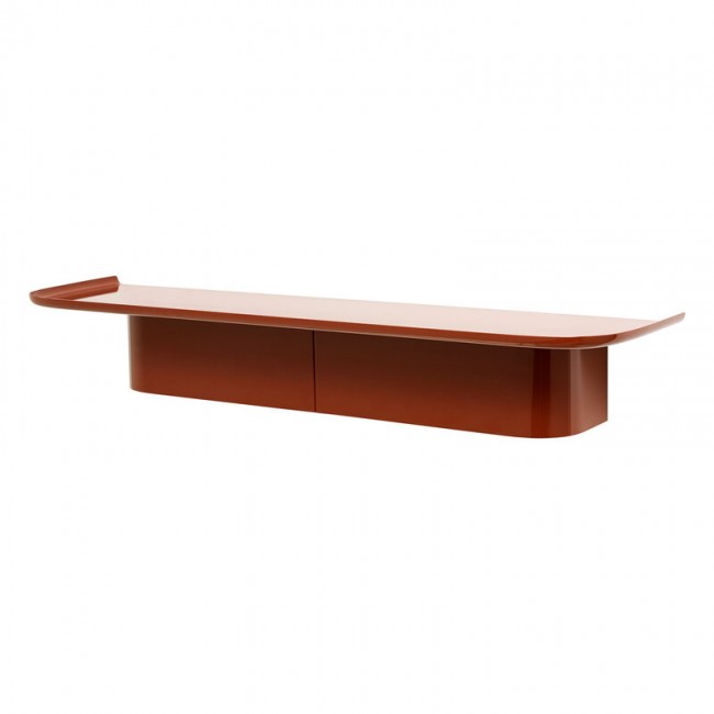 HAY 헤이 Korpus shelf L 7 hooks brick red HA944015-400