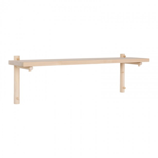 Verso Design Tikas wall shelf 19 x 80 cm birch VDWTS2-00