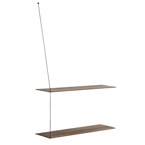 WOUD 우드 Stedge 2.0 shelf 80 cm 스모크 oak WD140013