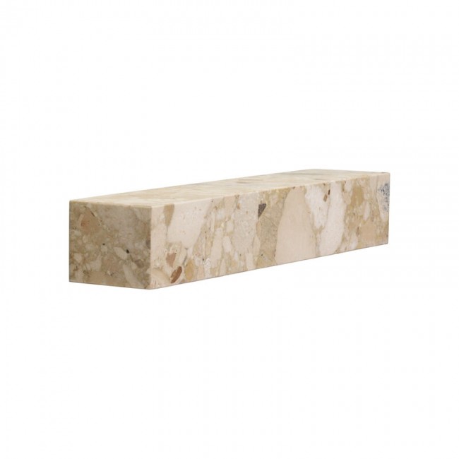 MENU Plinth shelf Kunis Breccia marble MENU Plinth shelf  Kunis Breccia marble 04503