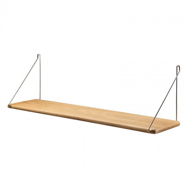 FDB MOEBLER 모블러 B145 shelf 20 x 90 cm 래커 oak - grey FDBB1452021102