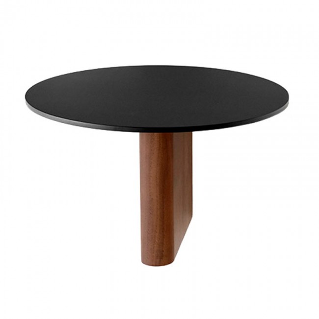 &TRADITION 앤트레디션 Column JA1 wall shelf 25 cm walnut - 블랙 aluminium TR86301002